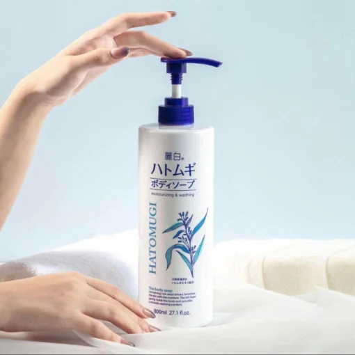 Sữa Tắm Dưỡng Ẩm Hatomugi Moisturizing & Washing The Body Soap