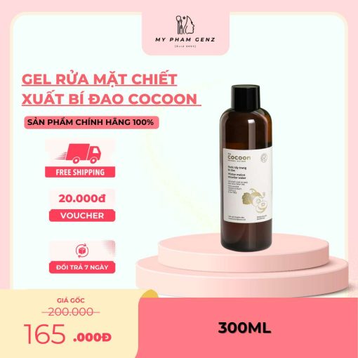 Gel Rửa Mặt Chiết Xuất Bí Đao Cocoon Winter Melon Cleanser 300ml