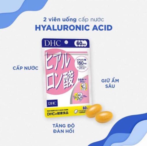 Viên Uống Cấp Nước DHC Hyaluronic Acid