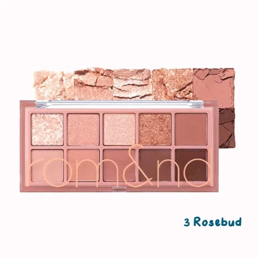 Bảng phấn mắt 10 ô Romand Better Than Eye Palette - [Màu 03 Rosebud - Hot TREND]