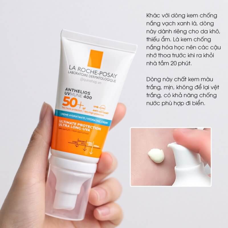 Kem Chống Nắng La Roche-Posay Phổ Rộng, Nâng Tông Kiềm Dầu 50ml